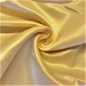 Matte Satin (Peau de Soie) Duchess Fabric Bridesmaid Dress. Sold By The Yard. Banana Yellow