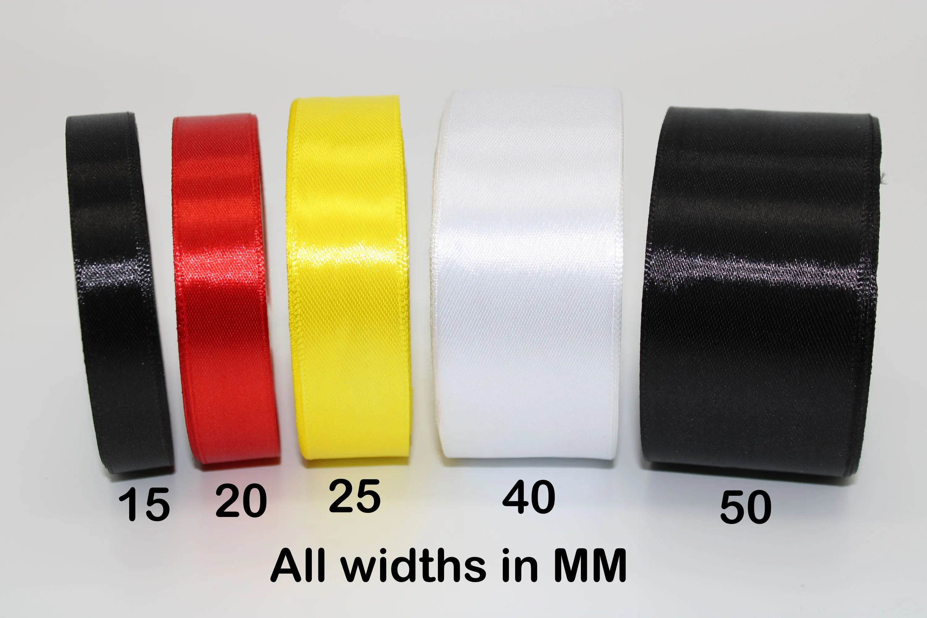 Medium, Purple, 32,  Single face Ribbon available in 15, 20, 25, 40, and 50 mm for Ribbon Skirts, Shirts, Crafts, Weddings and gifts