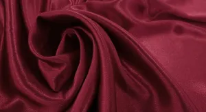 Medium Weight Stretch Satin Dark Red