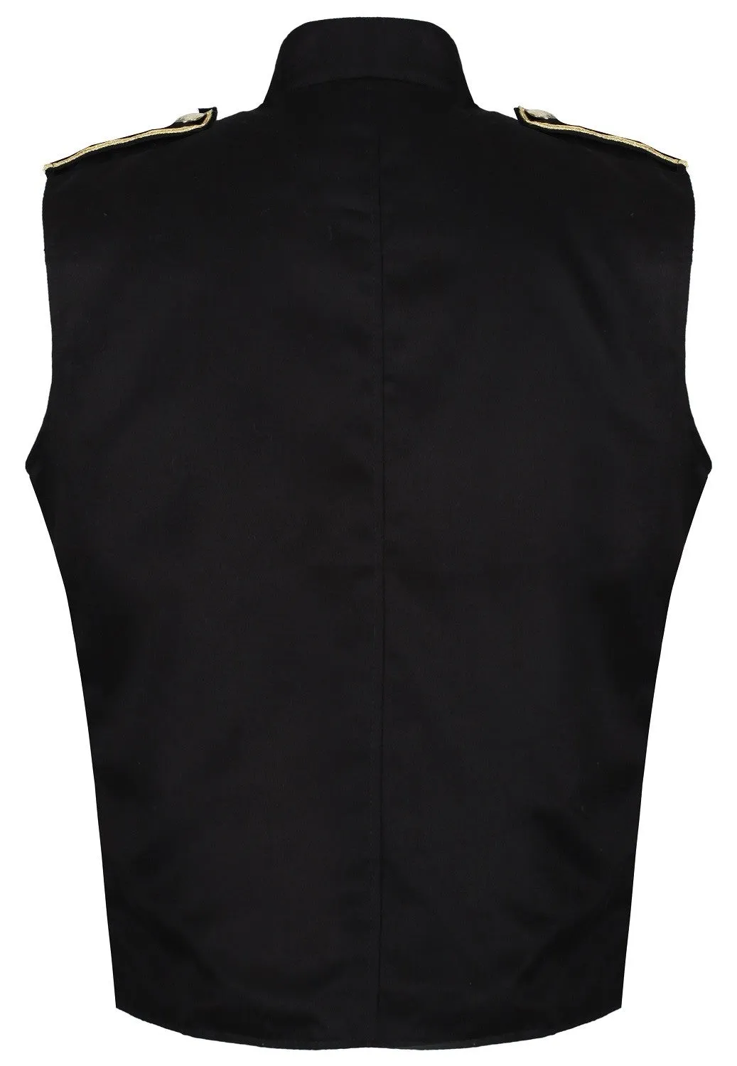 Men's Military Hussar Sleeveless Vest Jacket