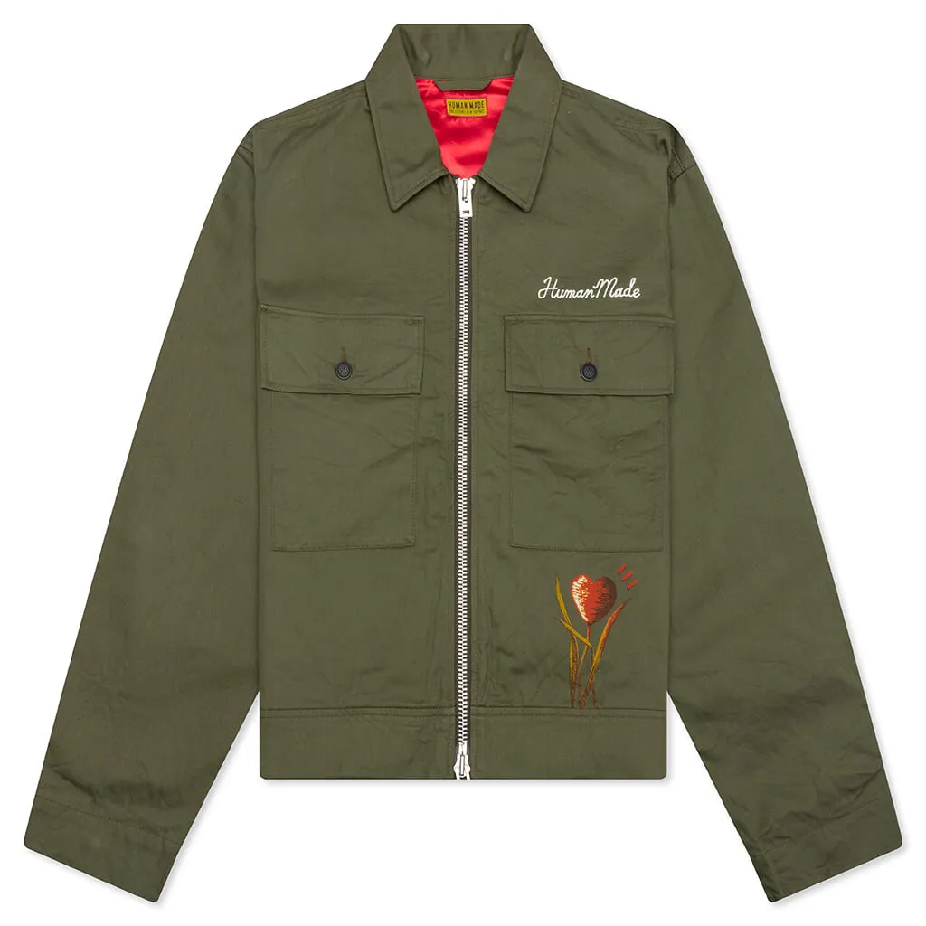 Military Jacket - Olive Drab