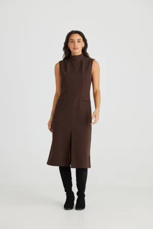 Mindy Dress in Cacao
