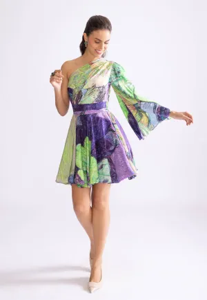 Mischa  flared short dress