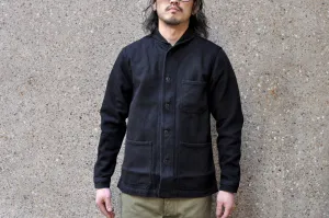 Momotaro 12oz Dobby Coverall Jacket (Black)
