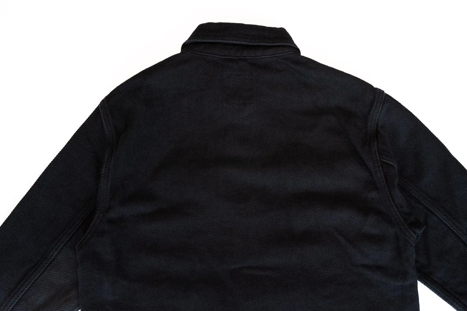 Momotaro 12oz Dobby Coverall Jacket (Black)