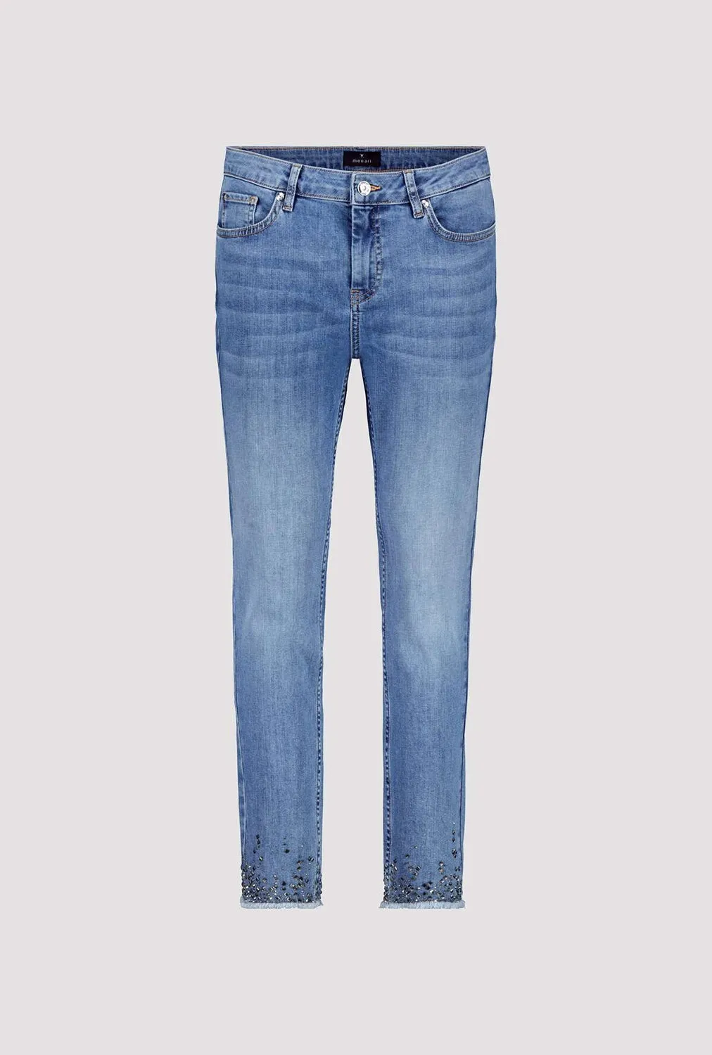 Monari Trendy Jeans with Embellishment 408393