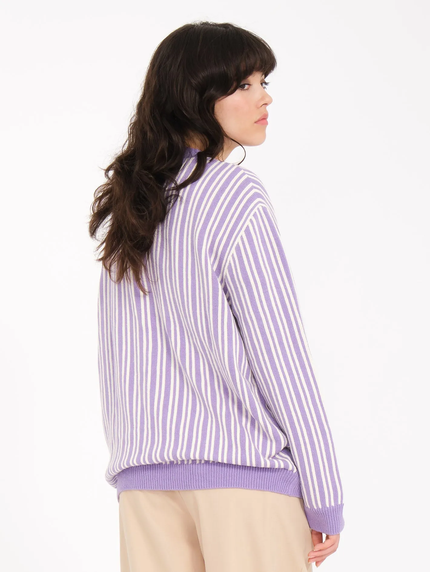 Nando Von Arb Strickjacke - PAISLEY PURPLE