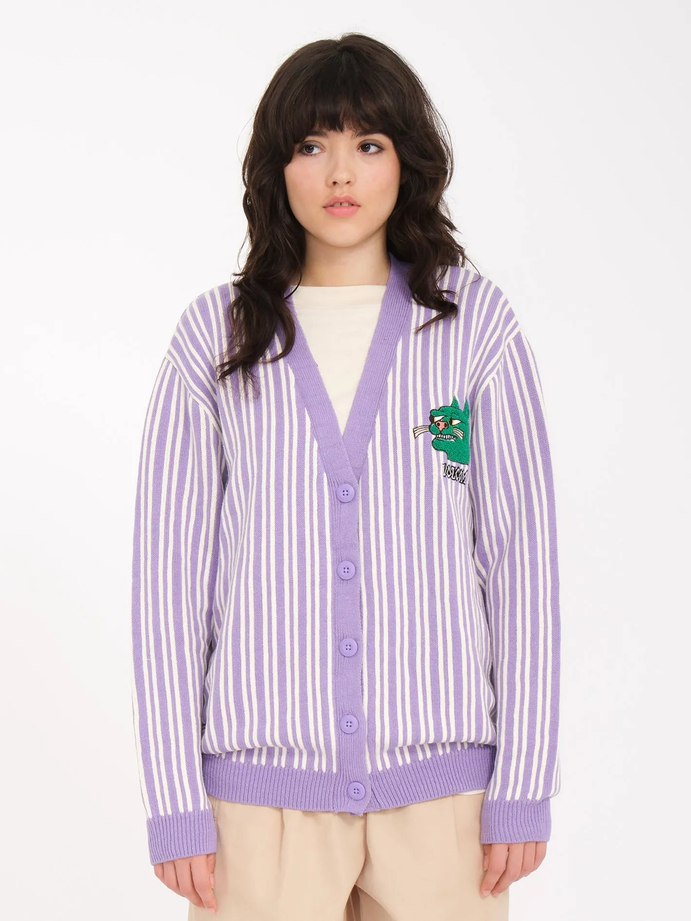 Nando Von Arb Strickjacke - PAISLEY PURPLE