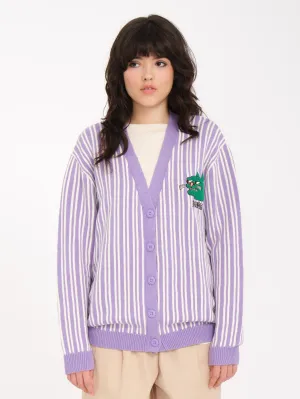 Nando Von Arb Strickjacke - PAISLEY PURPLE