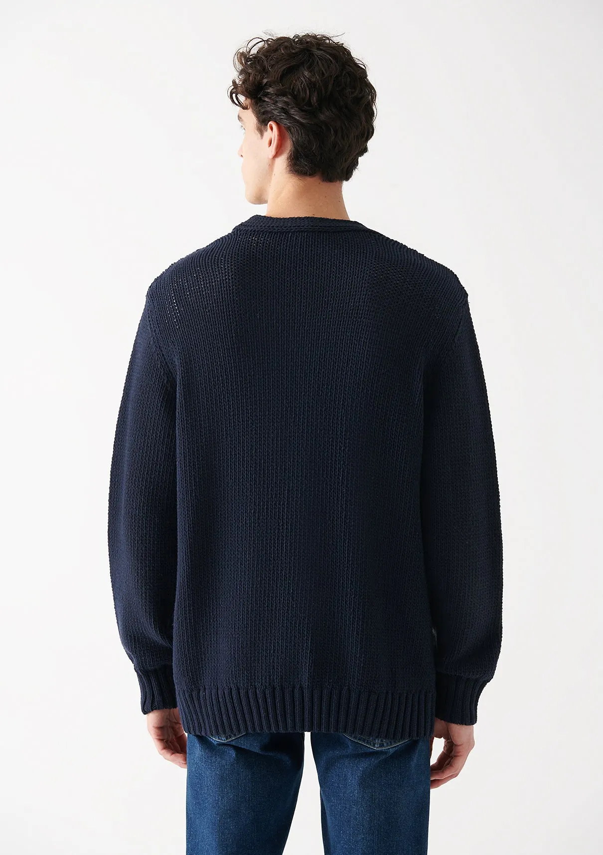 Navy Cardigan