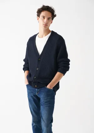 Navy Cardigan