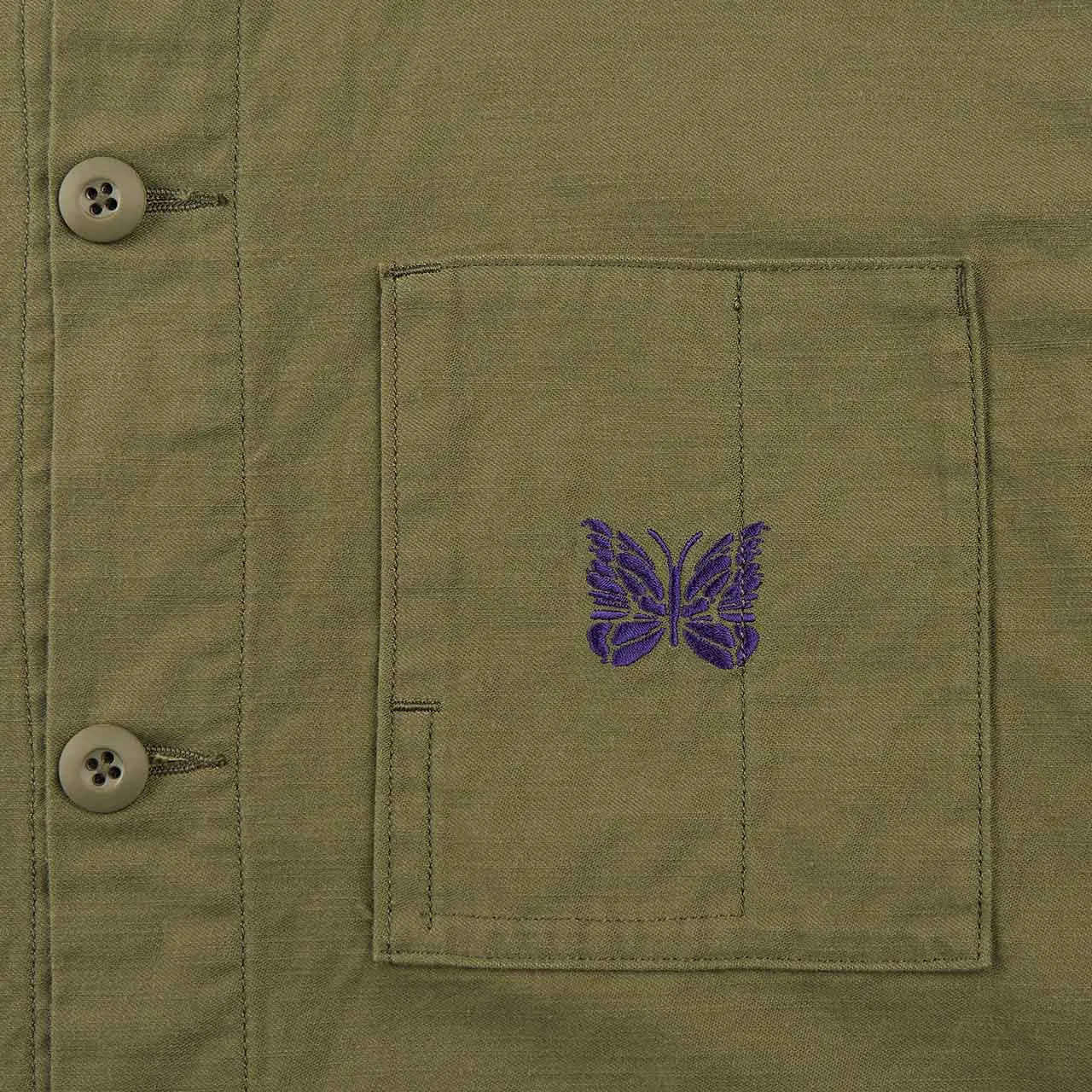 needles d.n. coverall jacket (olive)