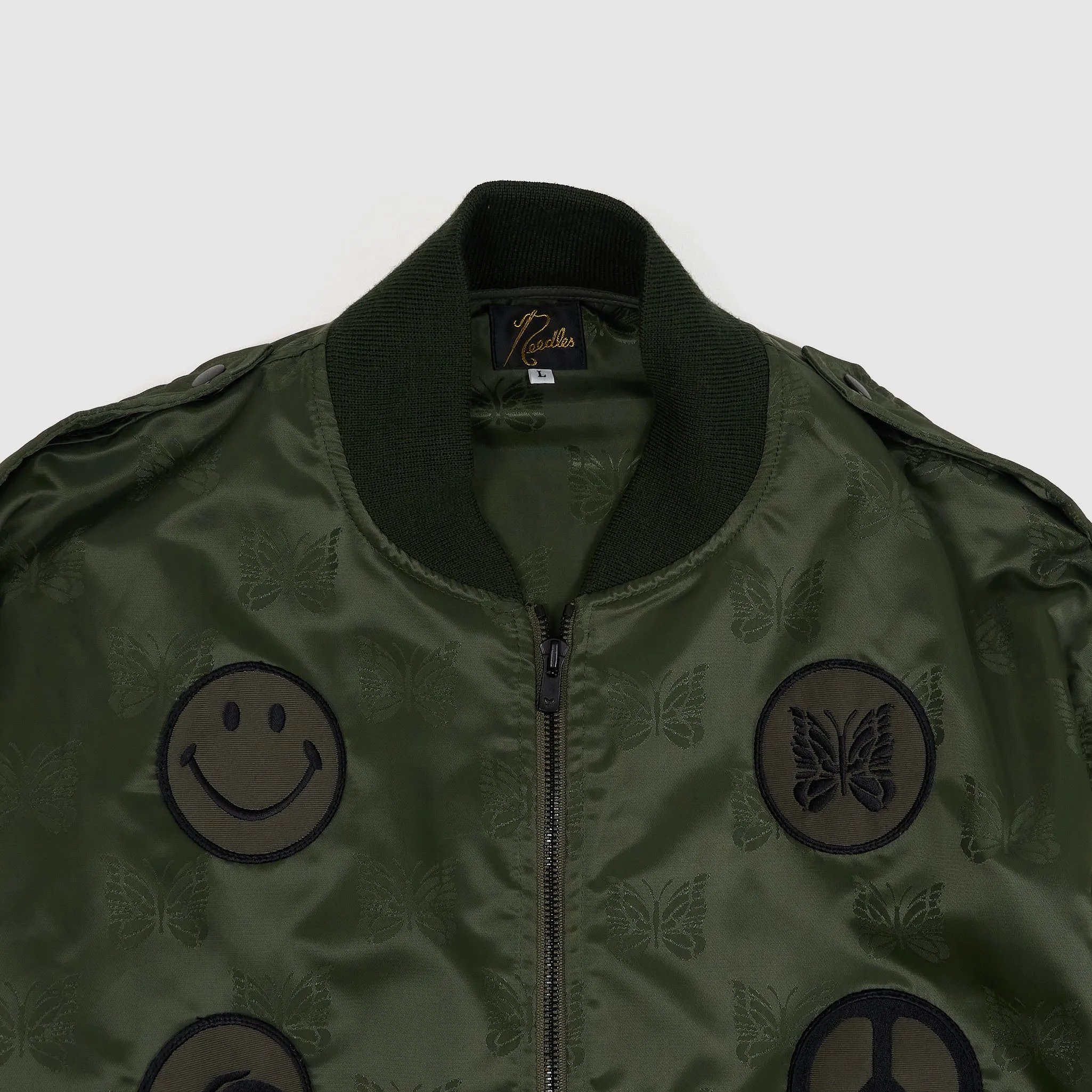 Needles Japan L2-B Papillon Bomber Jacket