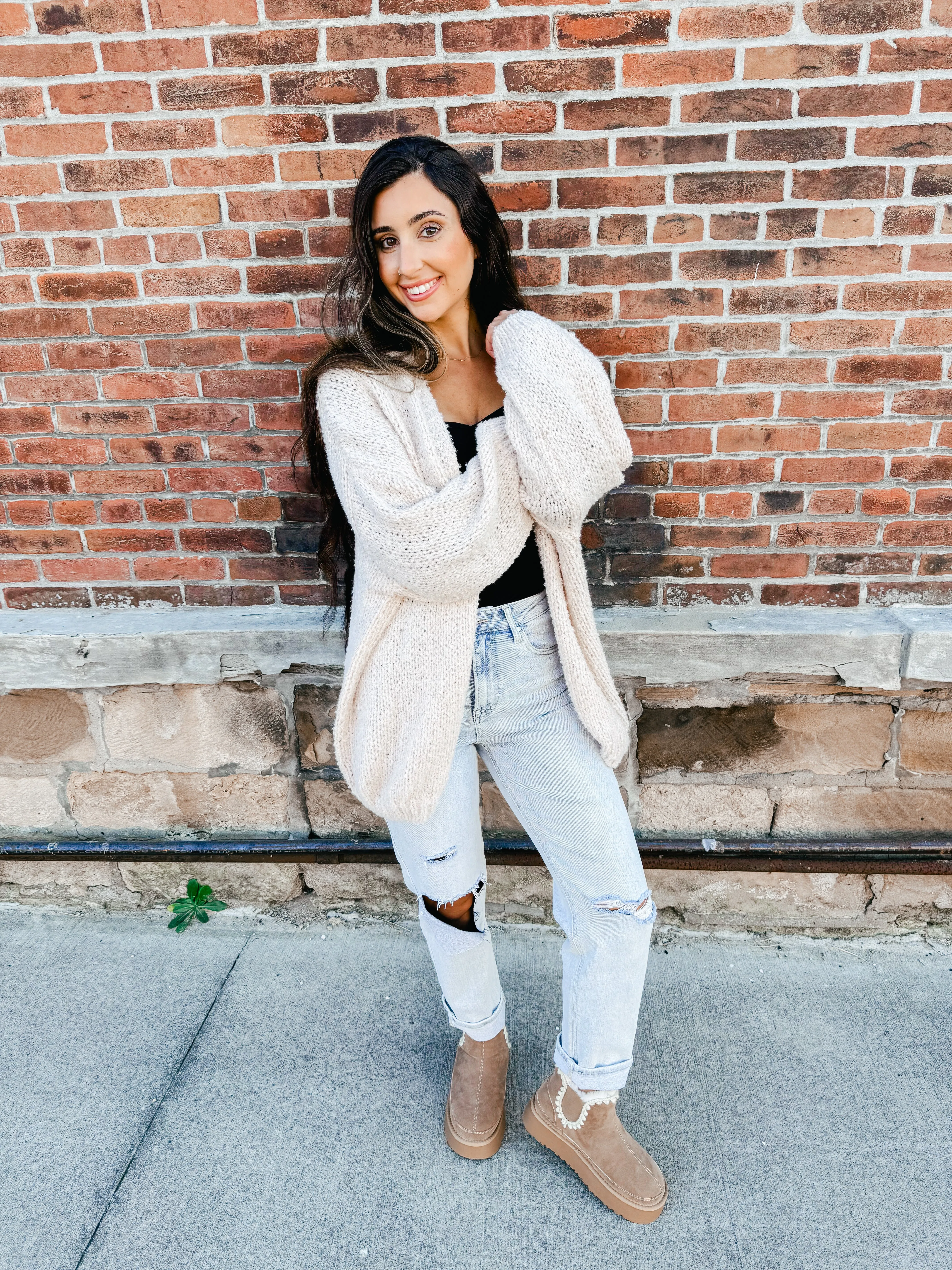 Nova- Brushed Cardigan