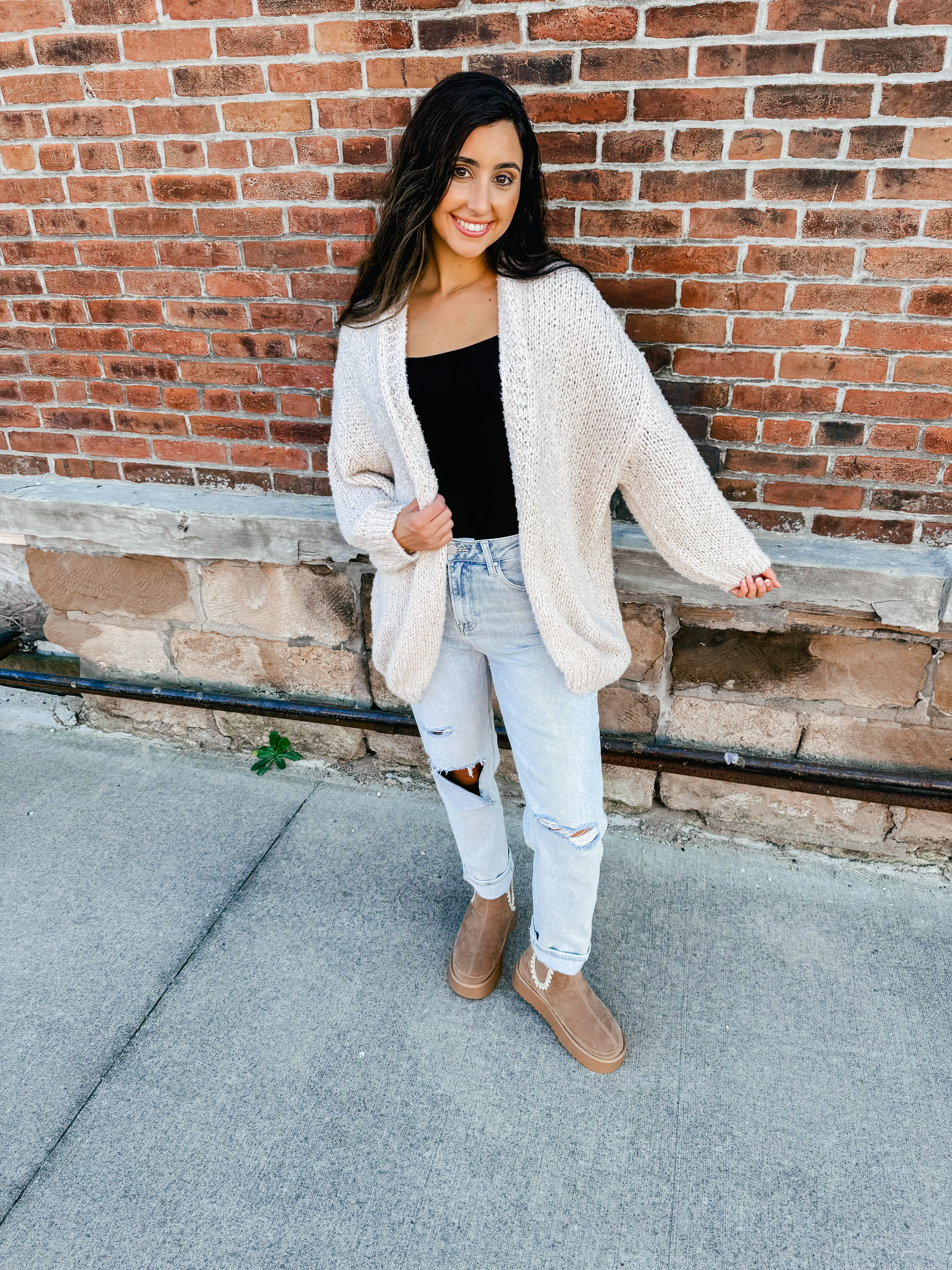 Nova- Brushed Cardigan