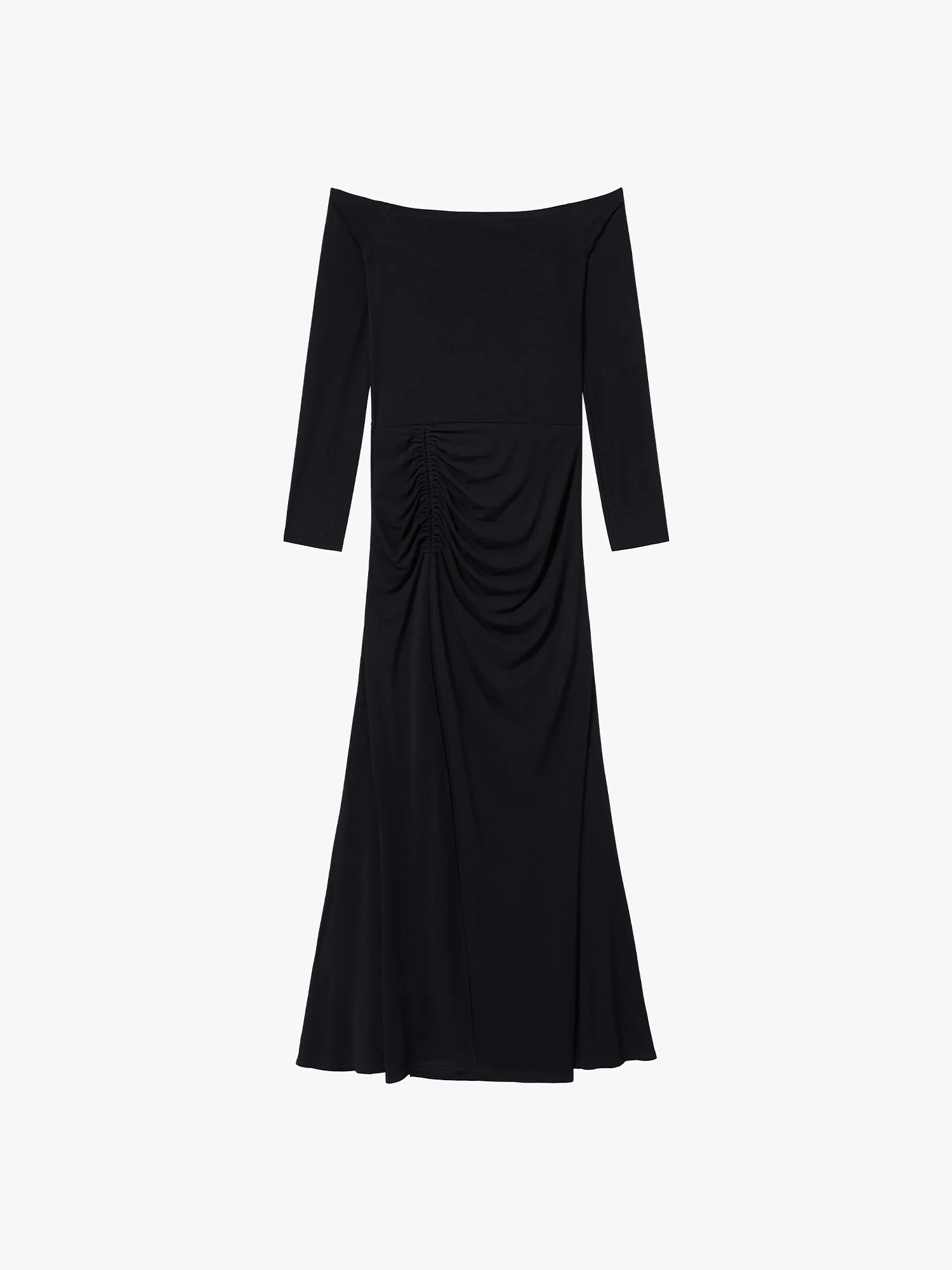 Off-Shoulder Black Dress