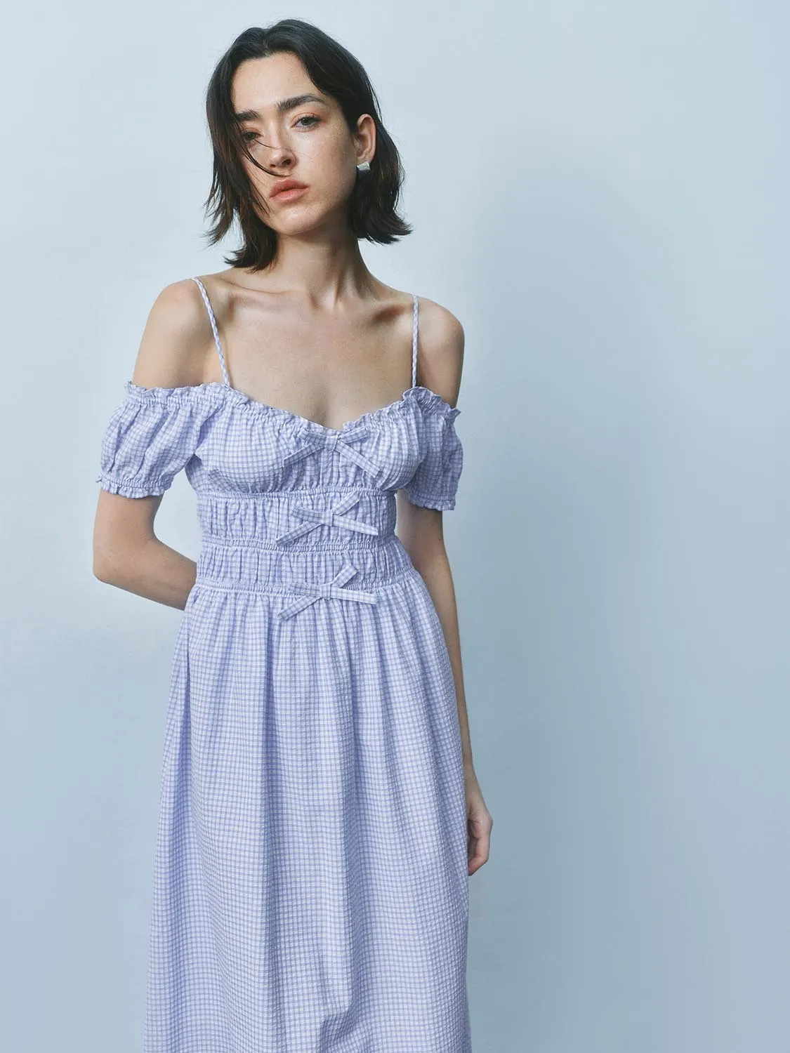 Off Shoulder Skater Dresses
