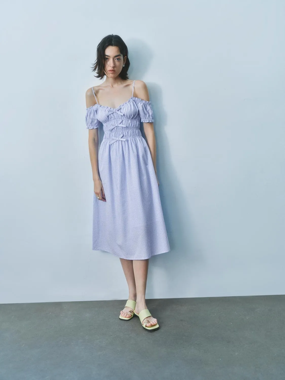 Off Shoulder Skater Dresses