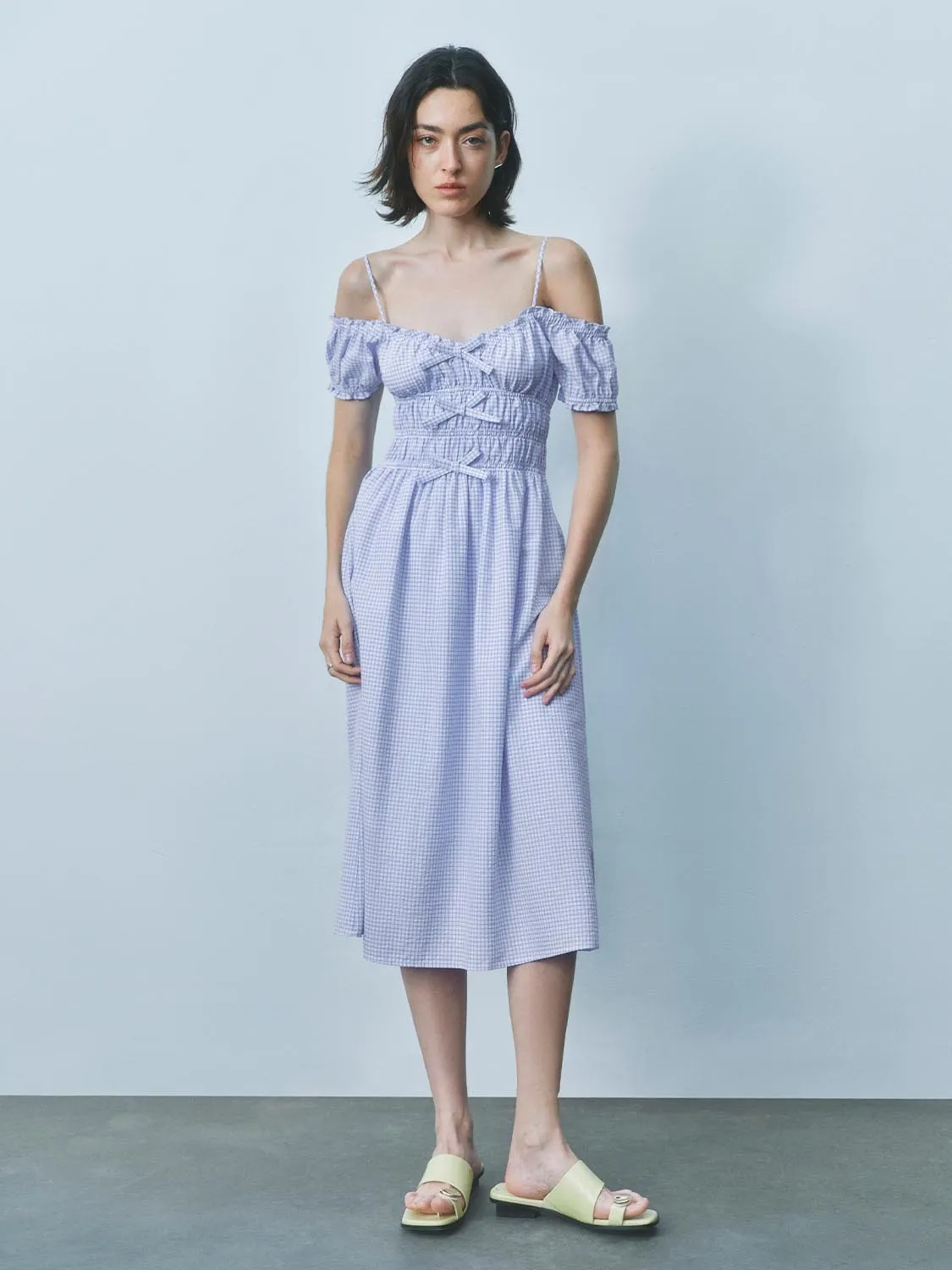Off Shoulder Skater Dresses