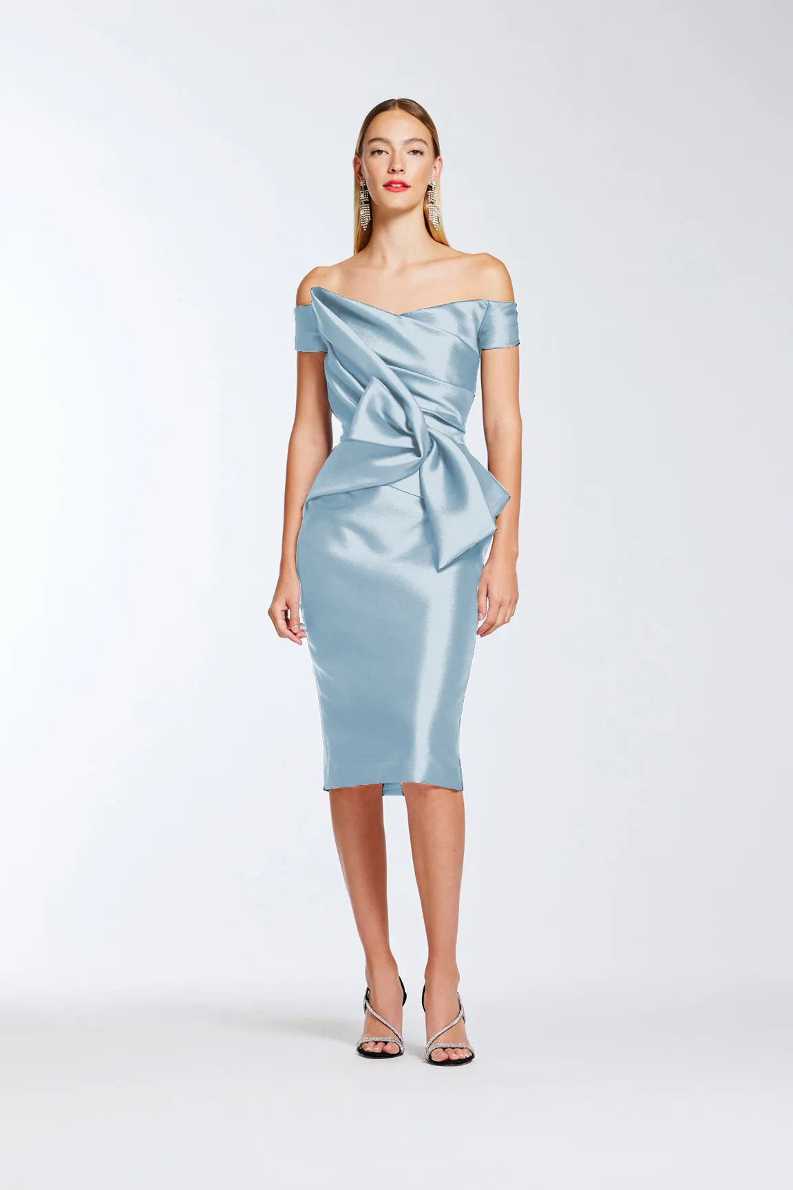 OFF-THE-SHOULDER DRESS