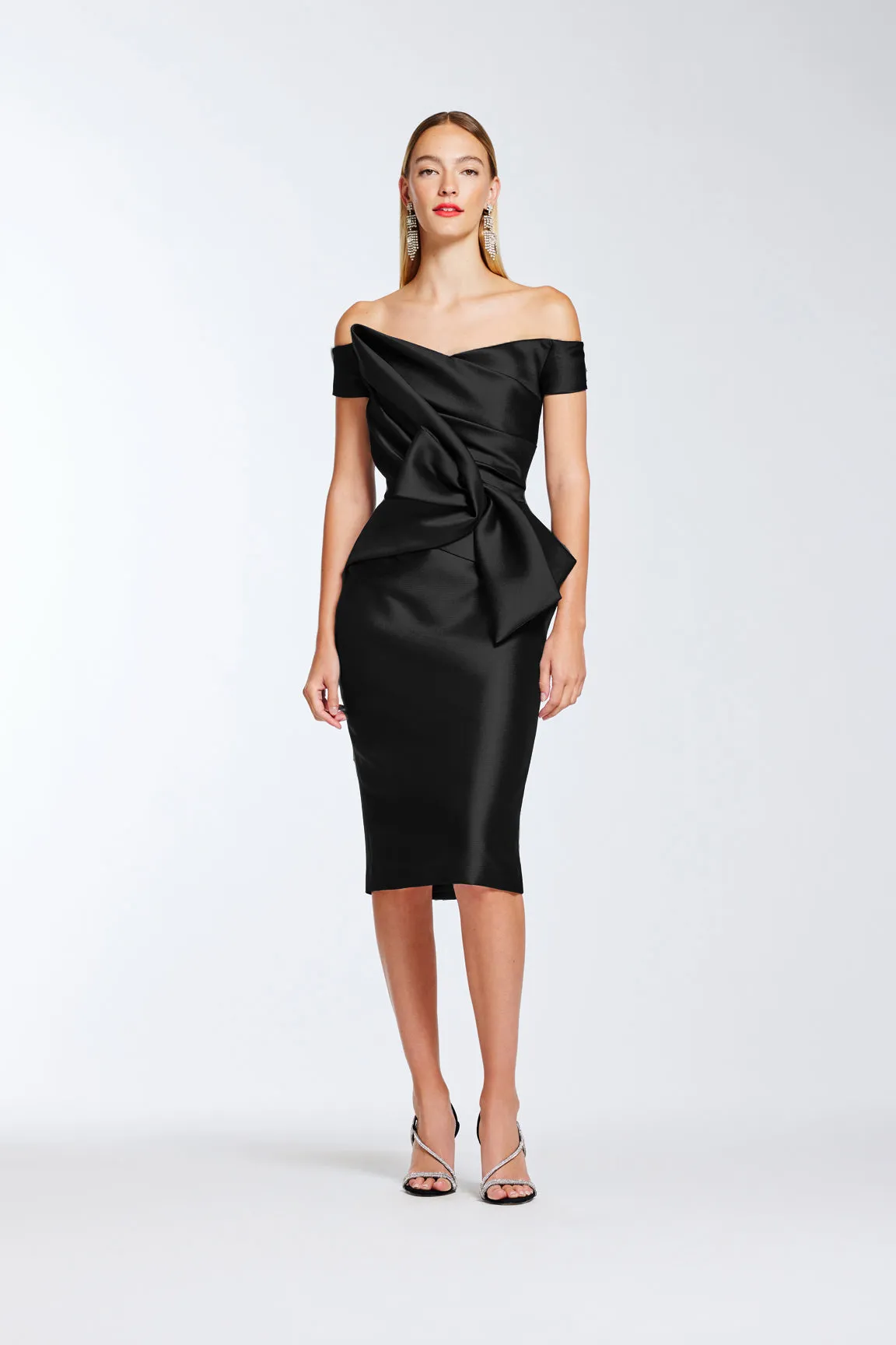 OFF-THE-SHOULDER DRESS