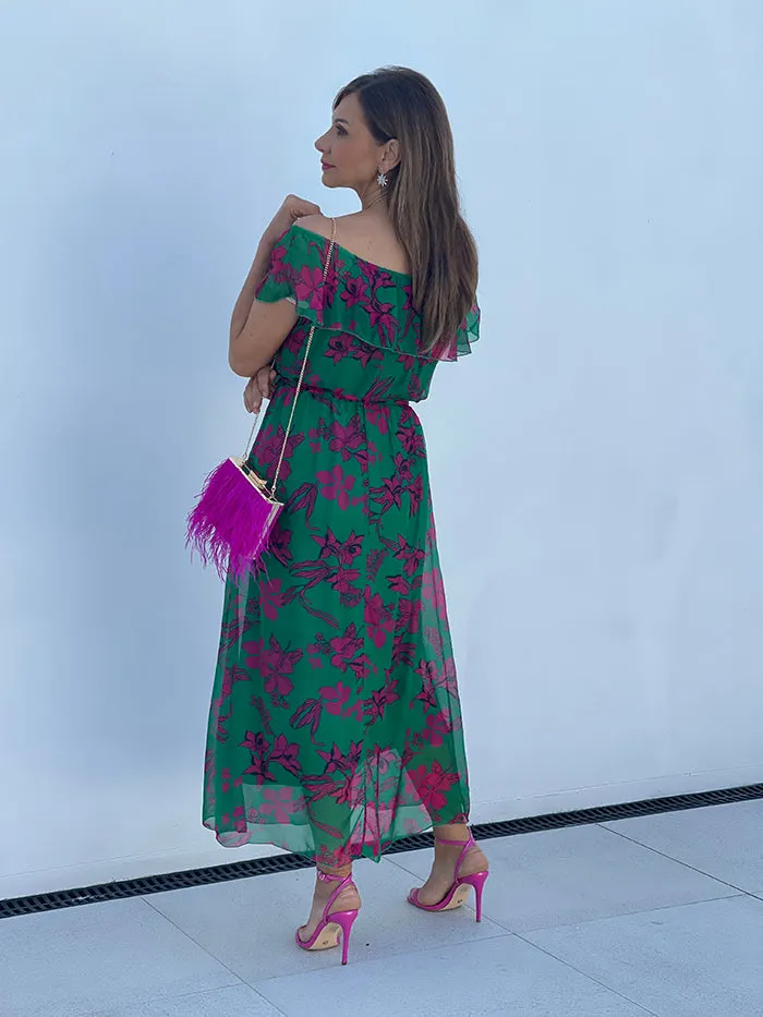 Off the shoulder Orchid Fantasy Dress