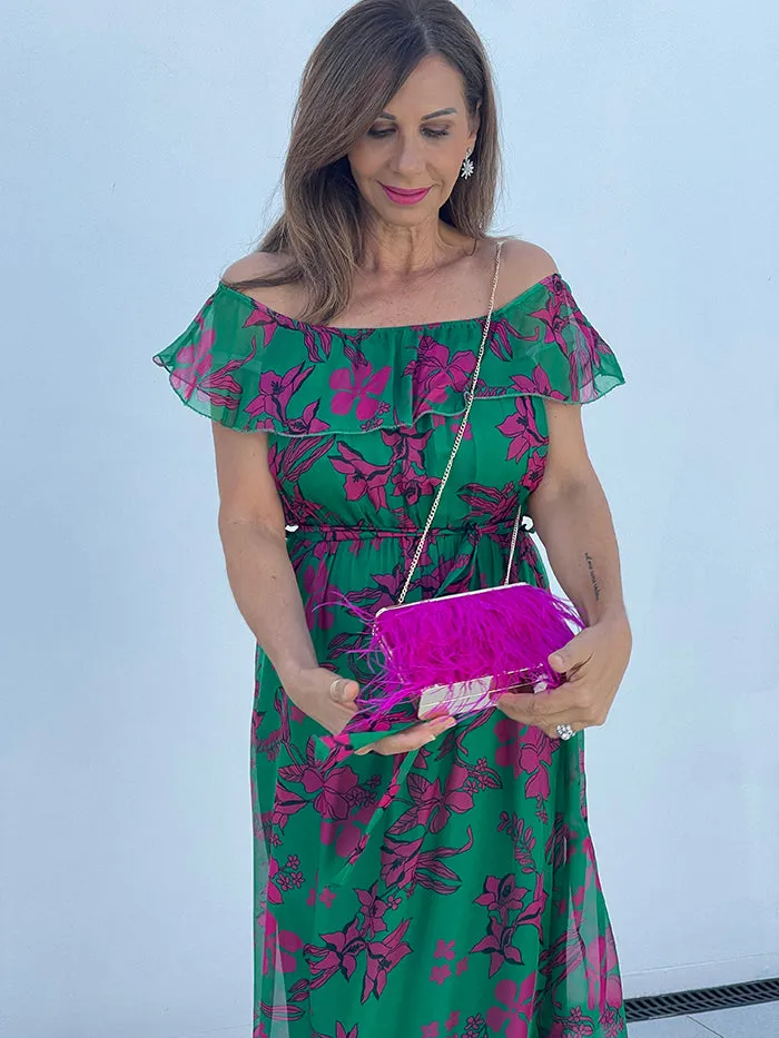 Off the shoulder Orchid Fantasy Dress