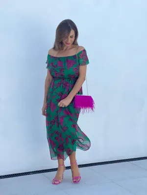 Off the shoulder Orchid Fantasy Dress