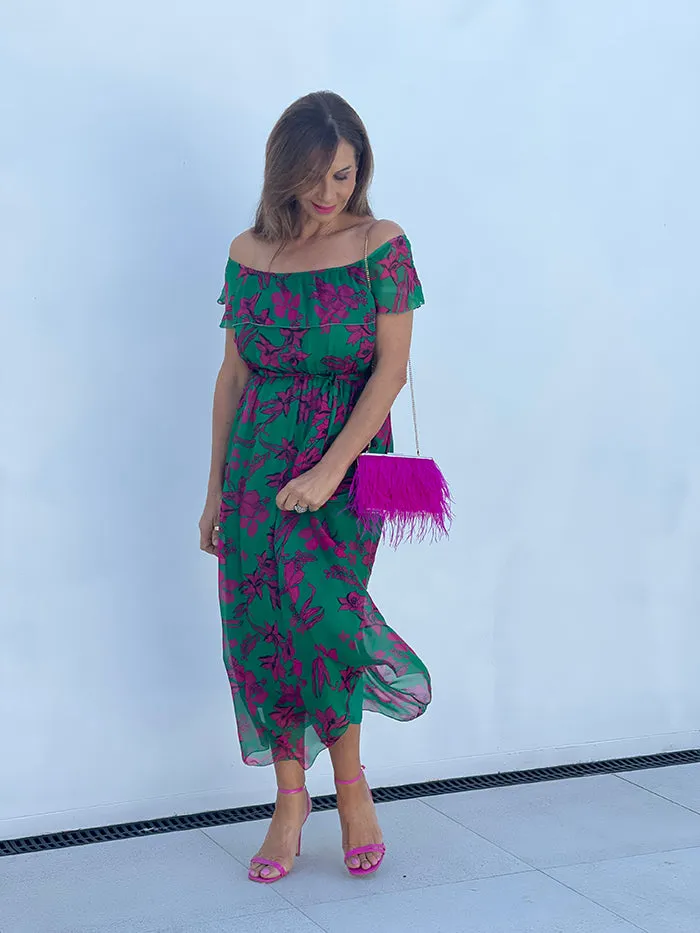 Off the shoulder Orchid Fantasy Dress