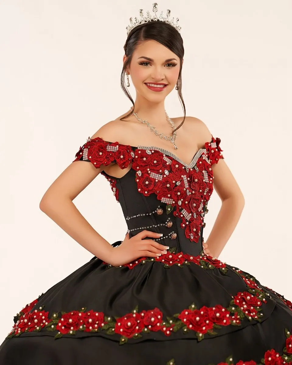Off the Shoulder Quinceanera Dresses with Appliques