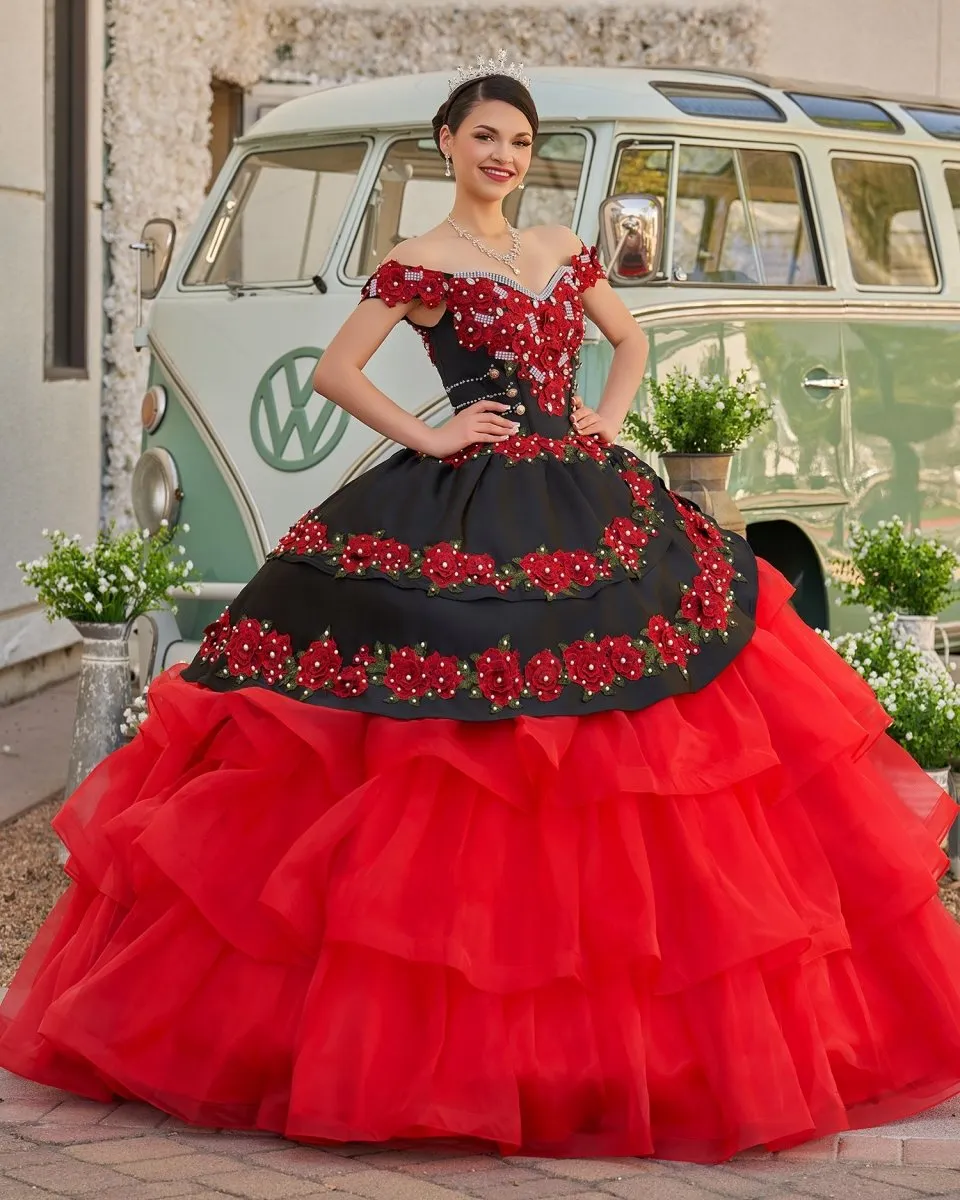 Off the Shoulder Quinceanera Dresses with Appliques