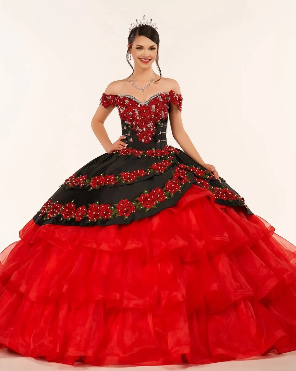 Off the Shoulder Quinceanera Dresses with Appliques