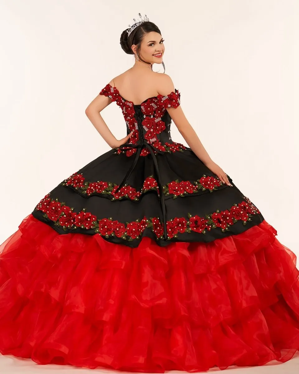 Off the Shoulder Quinceanera Dresses with Appliques