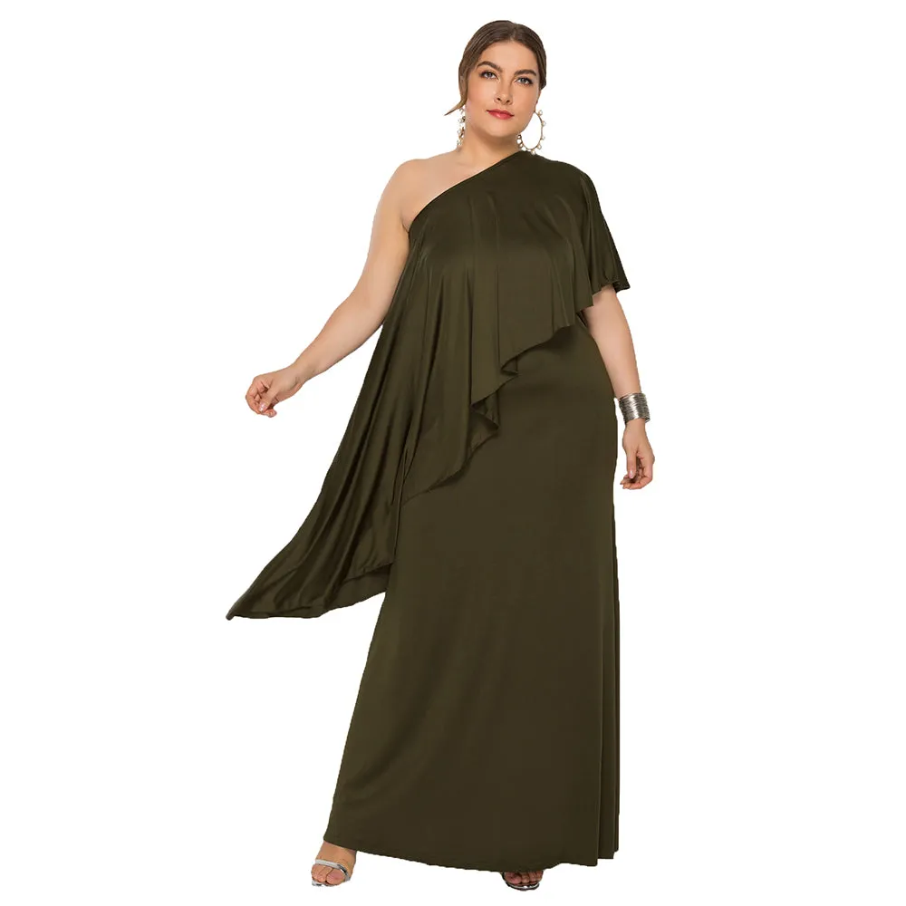 Off The Shoulder Roman Dress