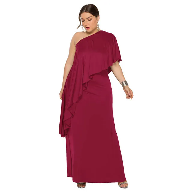 Off The Shoulder Roman Dress