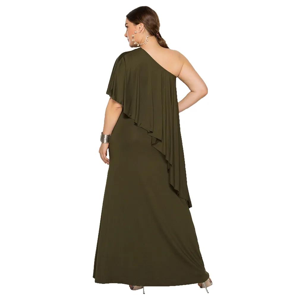 Off The Shoulder Roman Dress