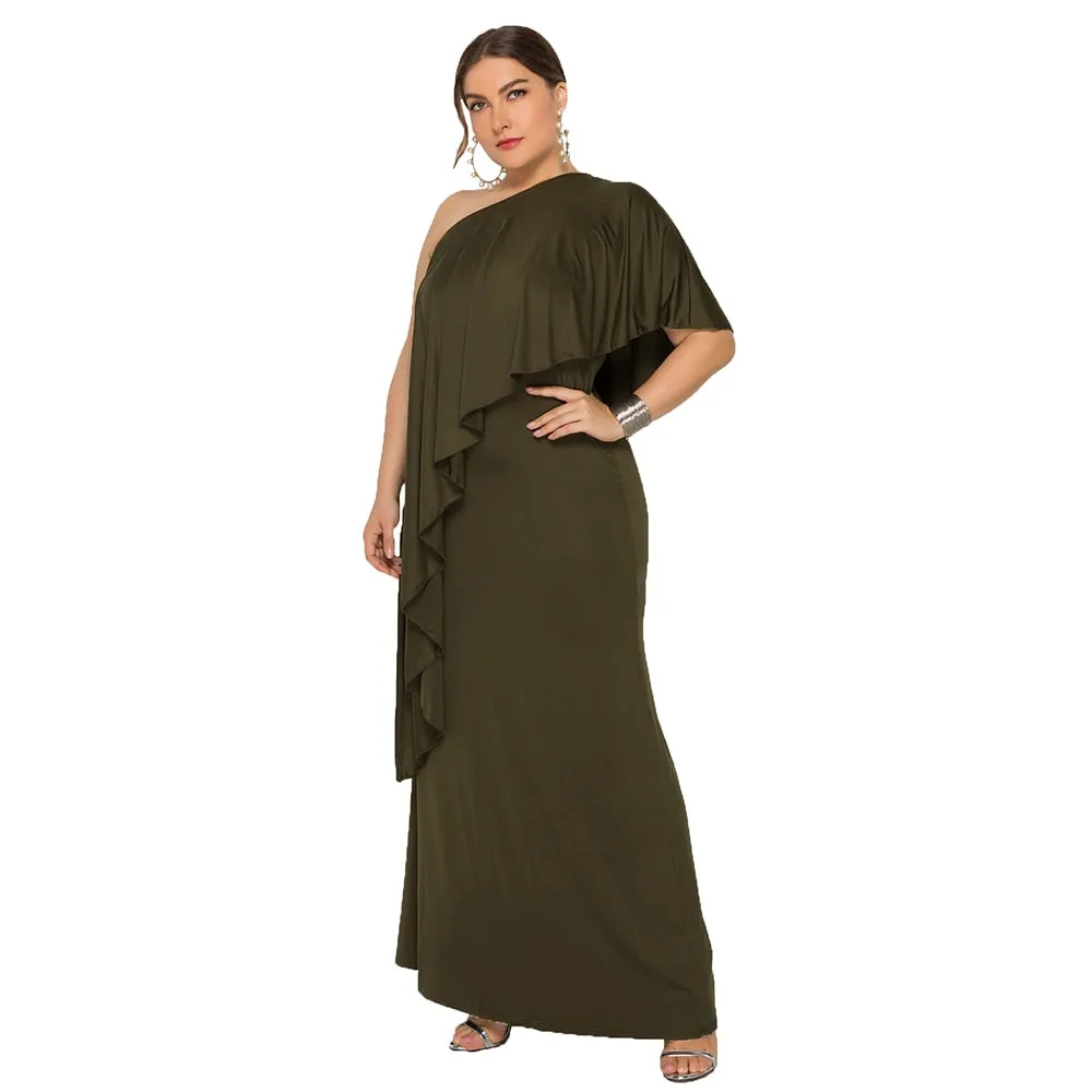 Off The Shoulder Roman Dress