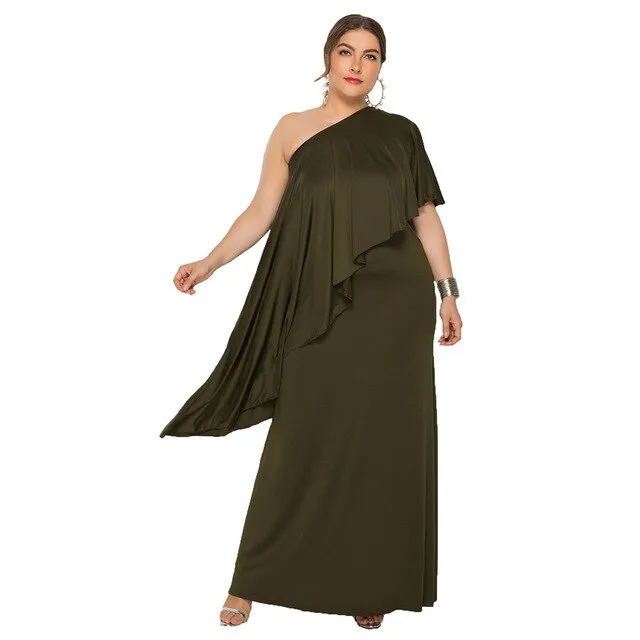 Off The Shoulder Roman Dress
