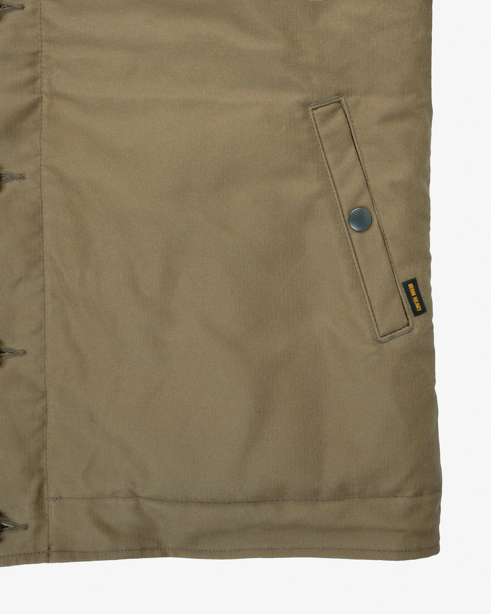 Oiled Whipcord N1 Deck Jacket - Khaki