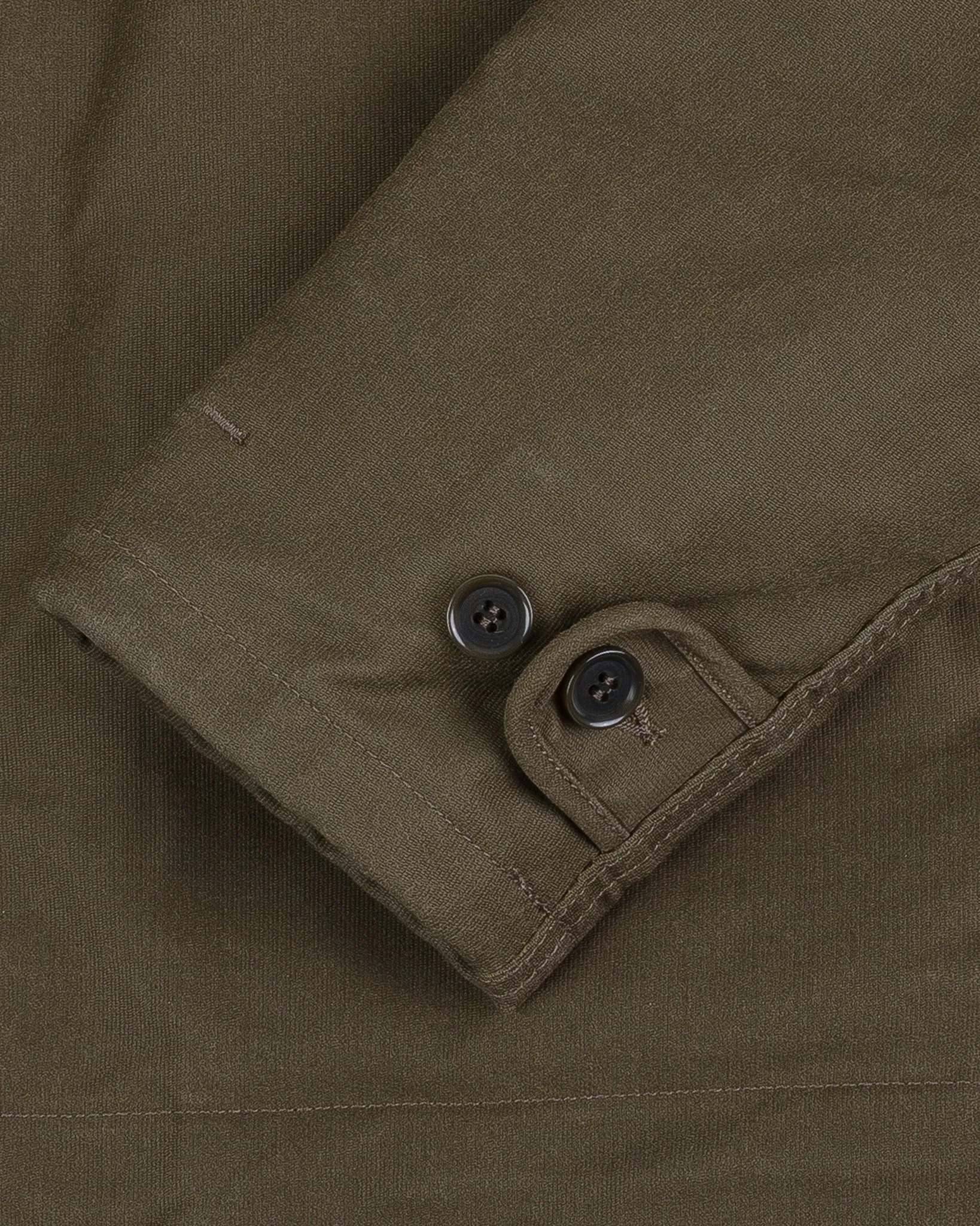 Oiled Whipcord N1 Deck Jacket - Olive