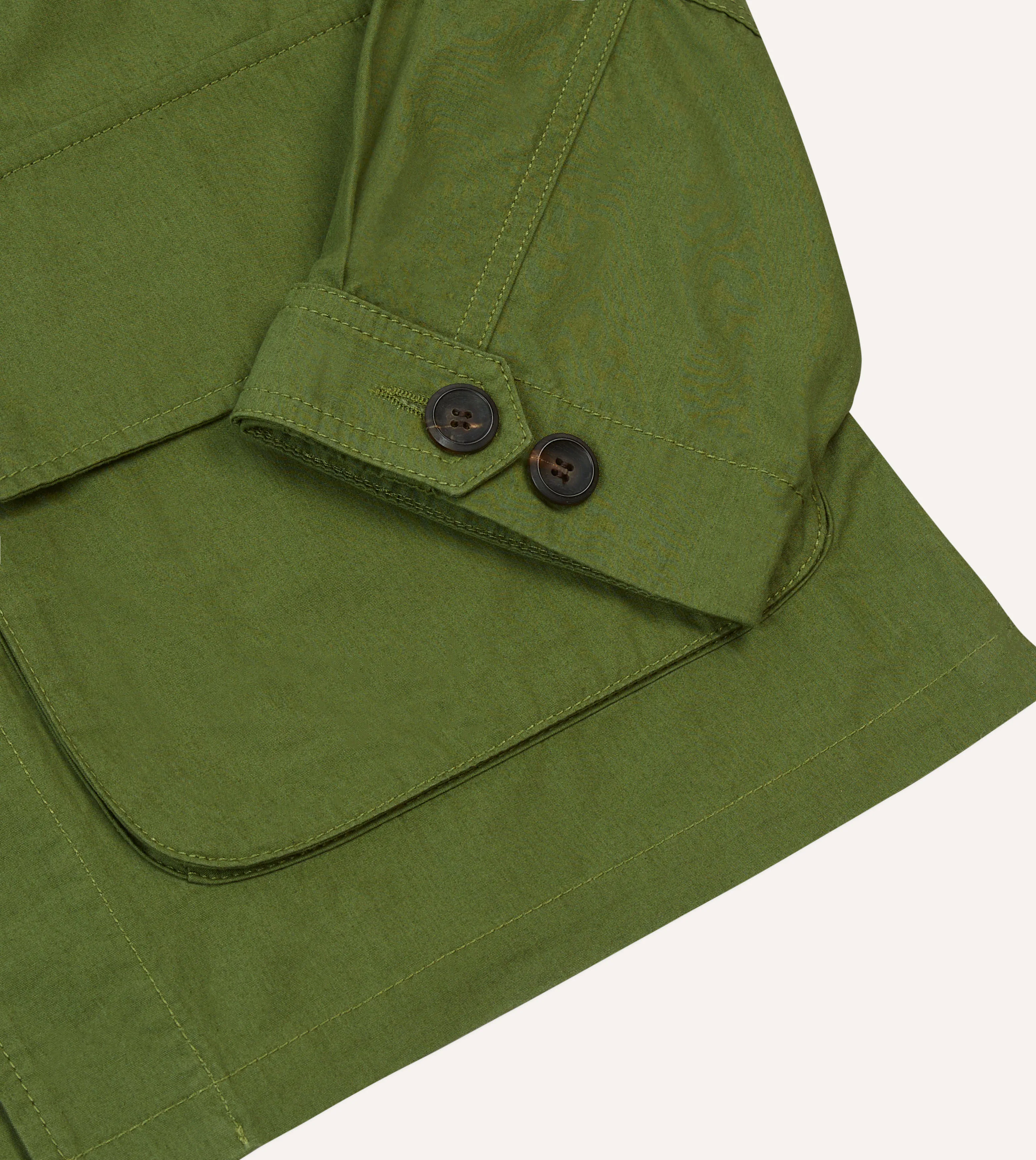 Olive Cotton Jungle Jacket
