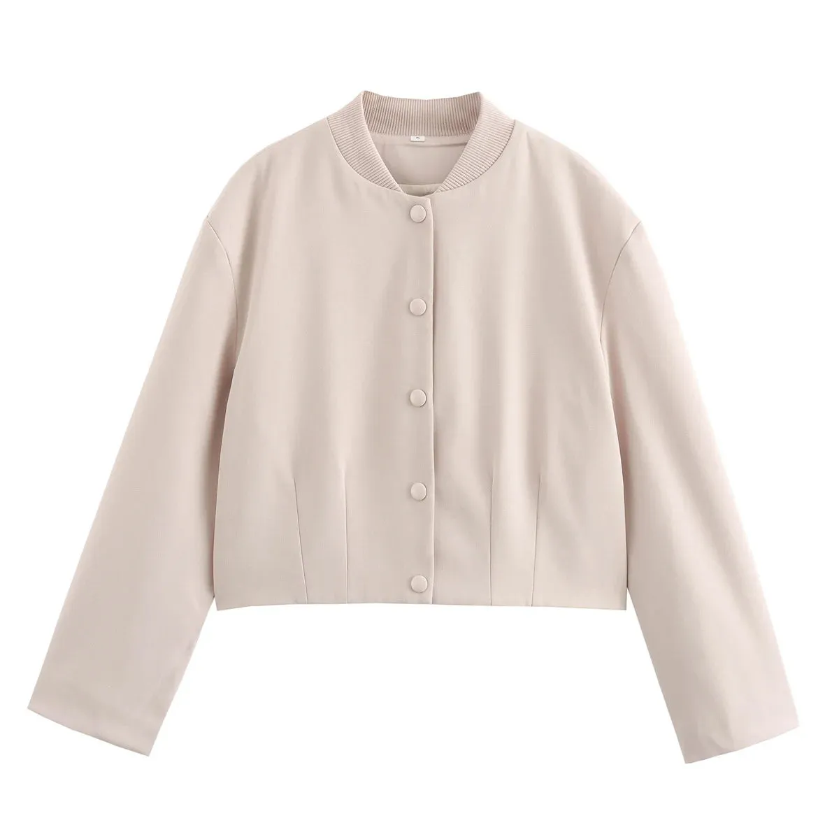 OLIVIA | CROPPED BOMBER JACKET