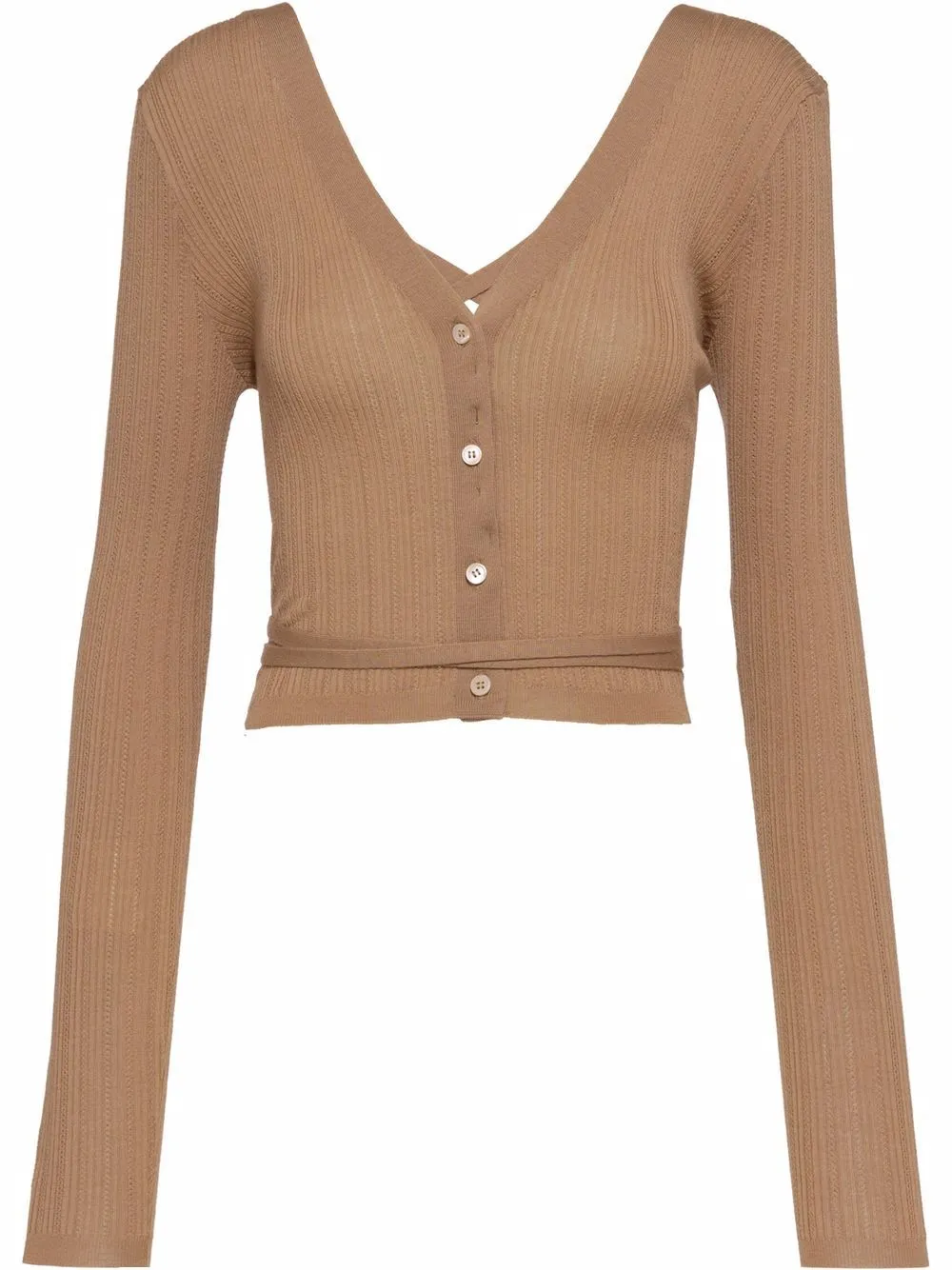 Open Back Cardigan