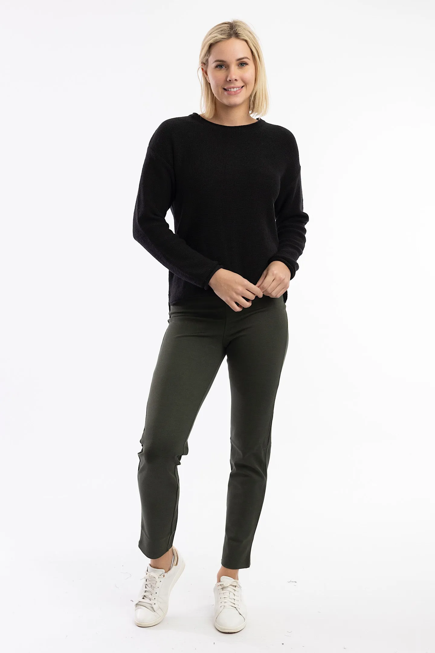 Orientique Ponty Pant Olive  4646