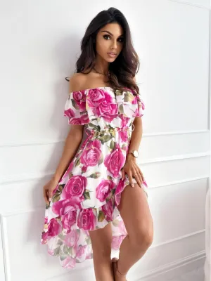 Oriole® | Women'S Off-The-Shoulder Floral Dress