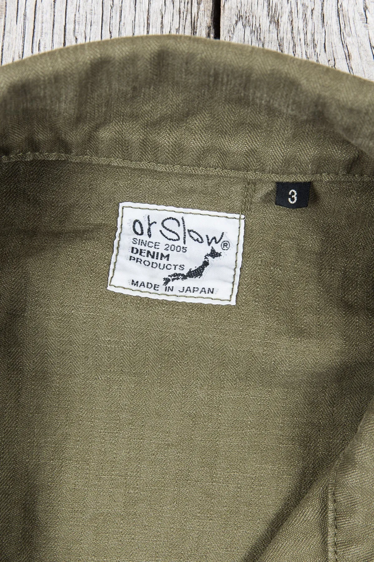 OrSlow M-43 Military HBT Twill Jacket