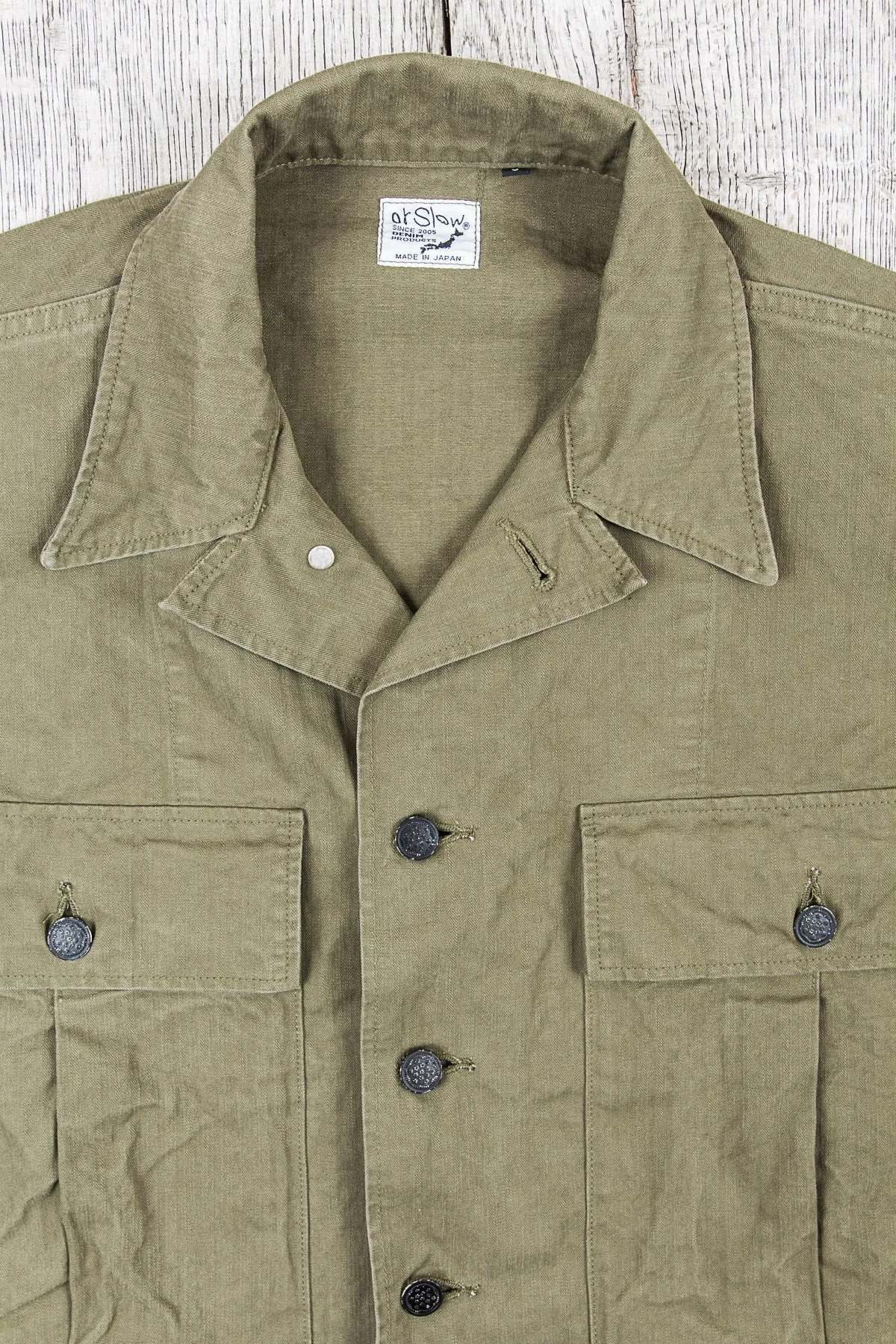 OrSlow M-43 Military HBT Twill Jacket