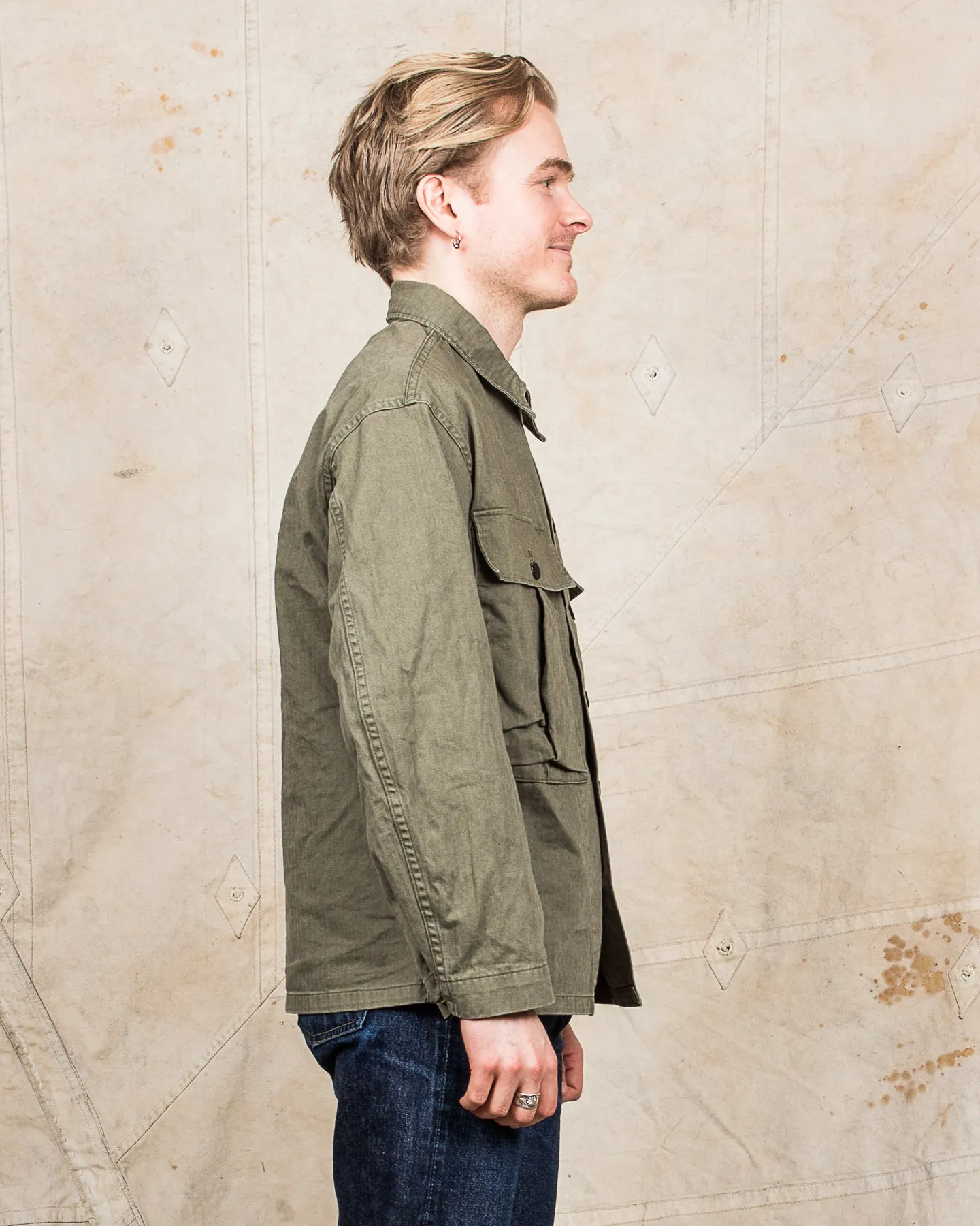 OrSlow M-43 Military HBT Twill Jacket