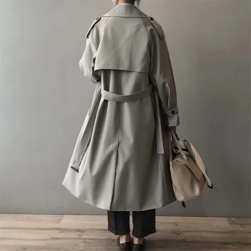 Oversized windbreaker, double-breasted