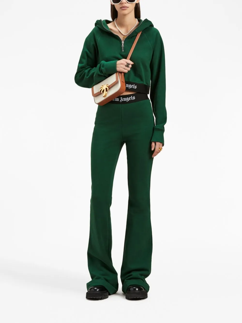Palm Angels Sweaters Green
